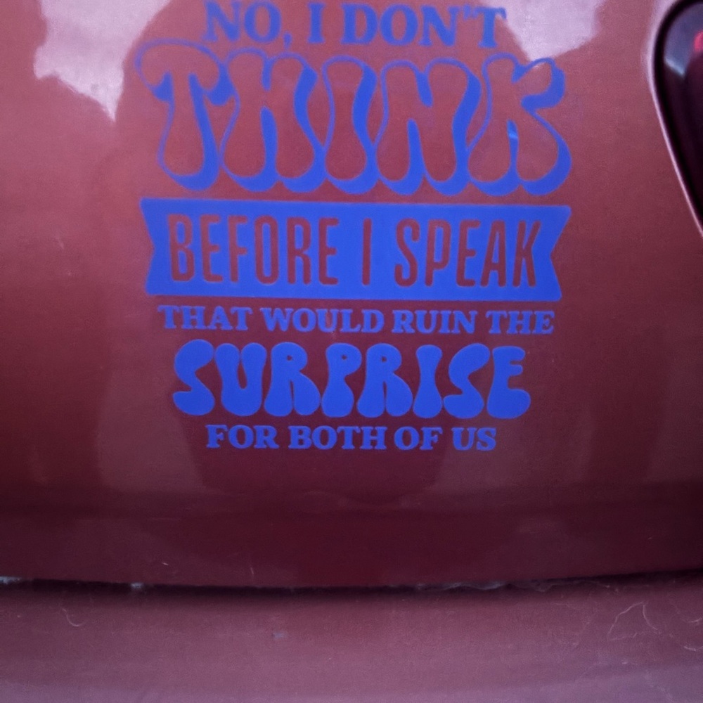Graphic vinyl stickers for car